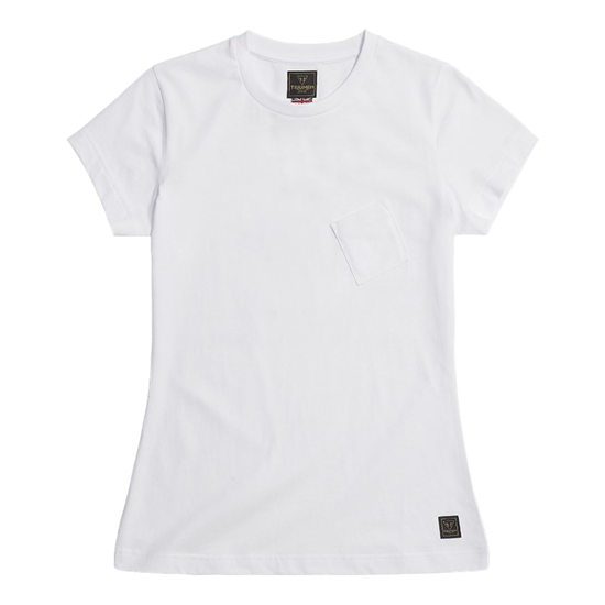 Bild von LADIES BONNEVILLE T120 T-SHIRT WHITE