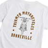 Bild von LADIES BONNEVILLE T120 T-SHIRT WHITE