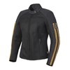 Bild von LADIES BRADDAN RETRO MESH JACKET BLACK / GOLD