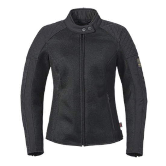 Bild von LADIES BRADDAN RETRO MESH JACKET BLACK