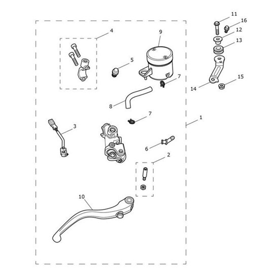 Bild von Lever, Front Brake