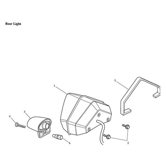 Bild von Light Assy, Rear, Ece