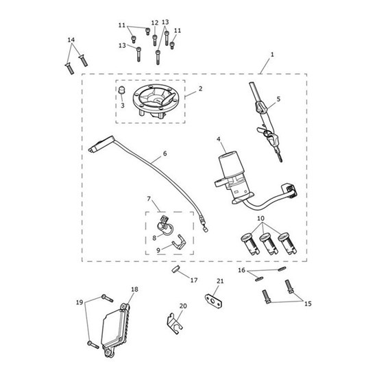 Bild von Lock Assembly, Seat