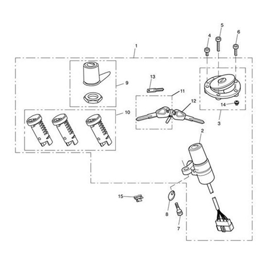 Bild von Lockset Assy