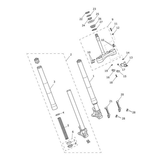 Bild von Lower Yoke Assembly