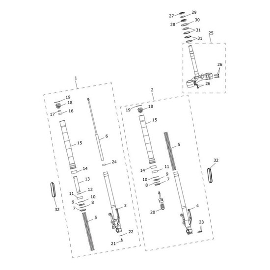 Bild von Lower Yoke Assembly