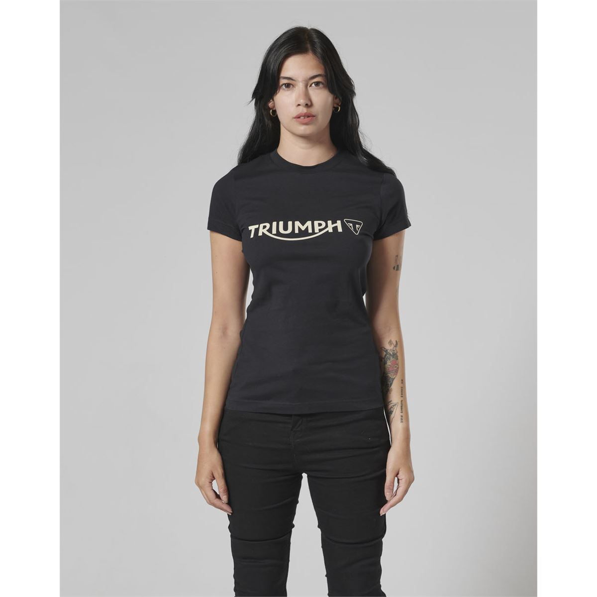 Bild von MELROSE LADIES T-SHIRT JET BLACK