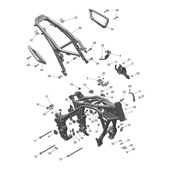 Bild von Main Frame, Spares, BR