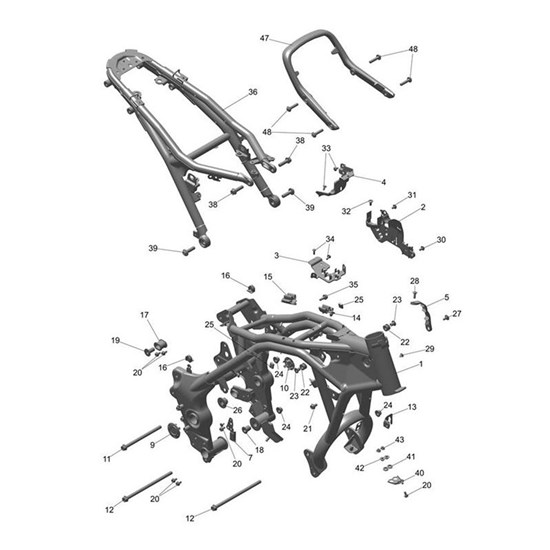 Bild von Main Frame, Spares, US