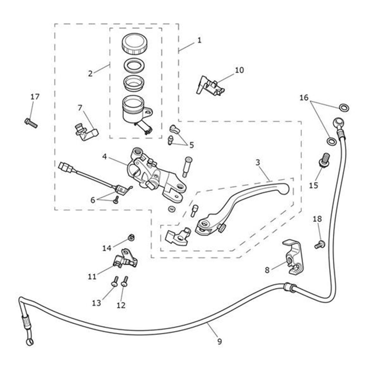 Bild von Master Cylinder, Clutch