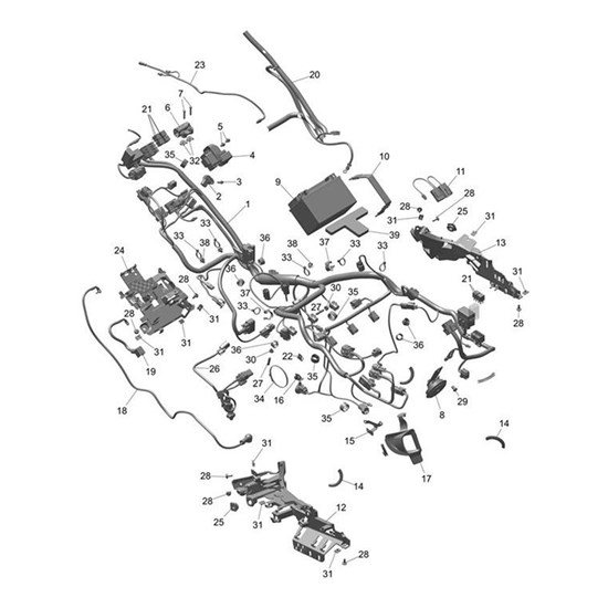 Bild von Mldg, Harness Retention, LHS