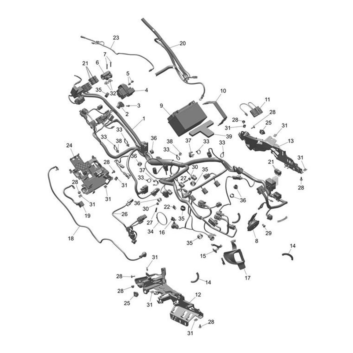 Bild von Mldg, Harness Retention, RHS