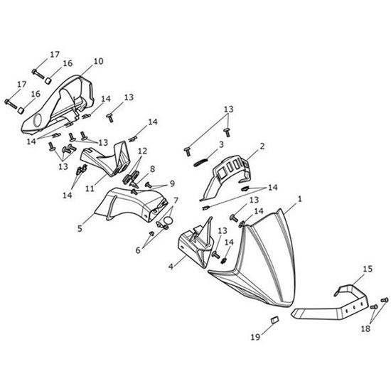 Bild von Moulding, Flyscreen Support