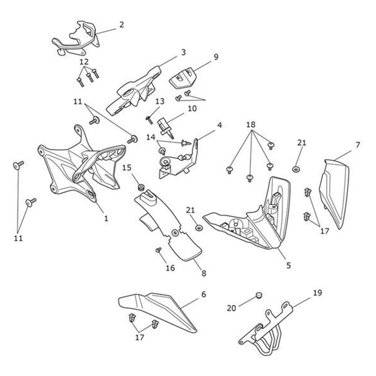 Bild von Moulding, Front, LF Antenna