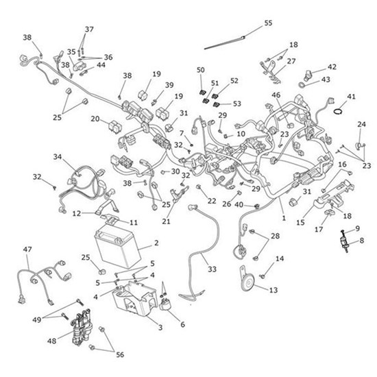 Bild von Moulding, Harness Bracket