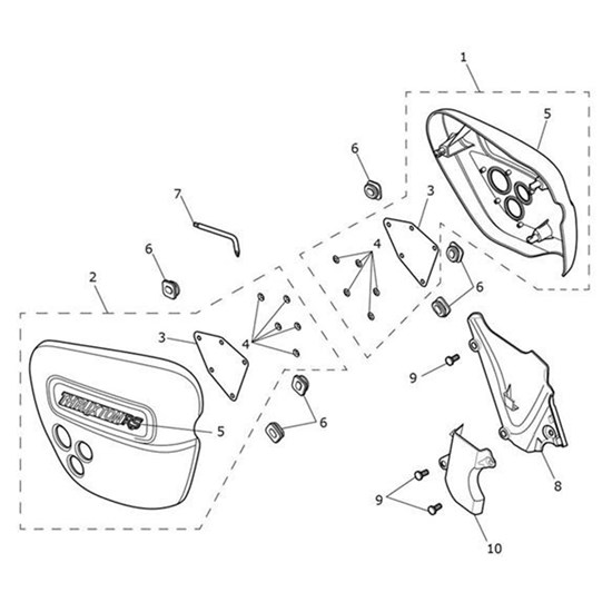 Bild von Moulding, Harness Cover