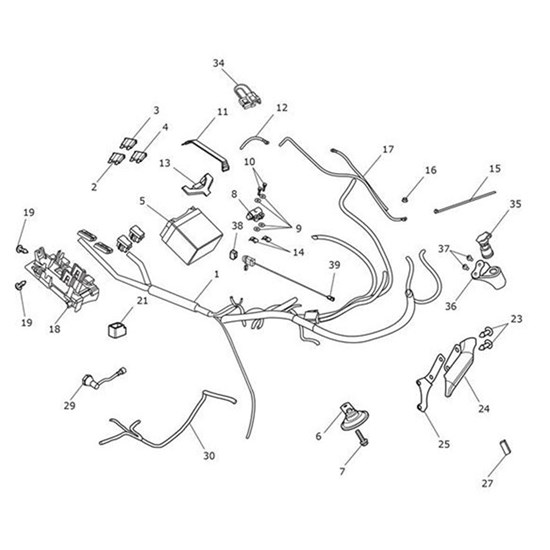 Bild von Moulding, Harness Cover