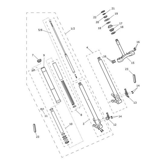 Bild von Mount Post, Front Mudguard, RH