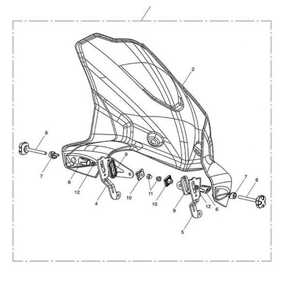 Bild von Mounting Bracket, LH