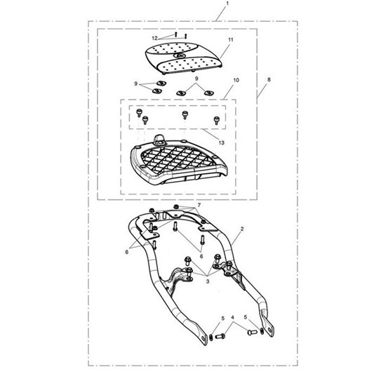 Bild von Mounting Rack, Graphite