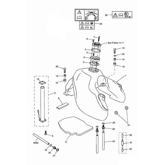 Bild von Neck, Fuel Filler