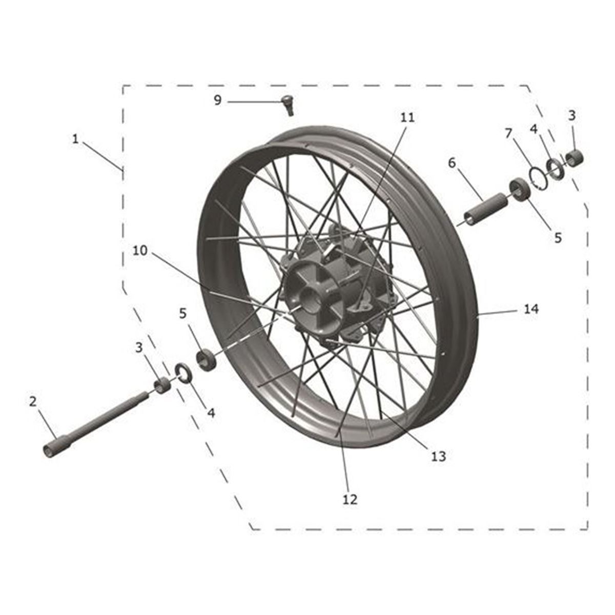 Bild von Nipple, Spoke