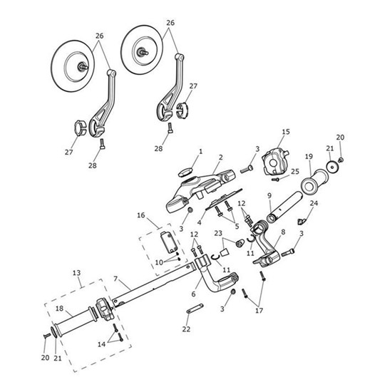 Bild von Nut, Upper Yoke, M25