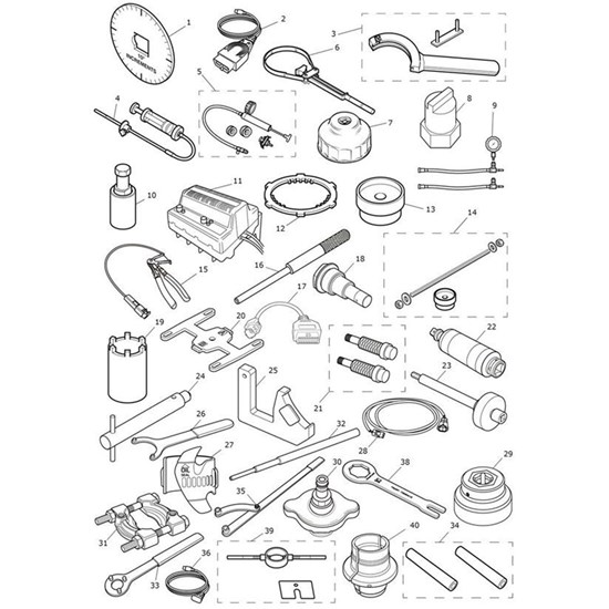 Bild von Octagonal Spanner, 44mm