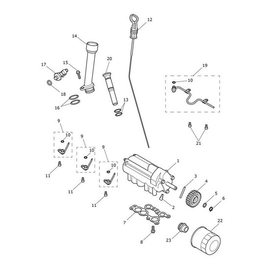 Bild von Oil Pump, 3 Rotor