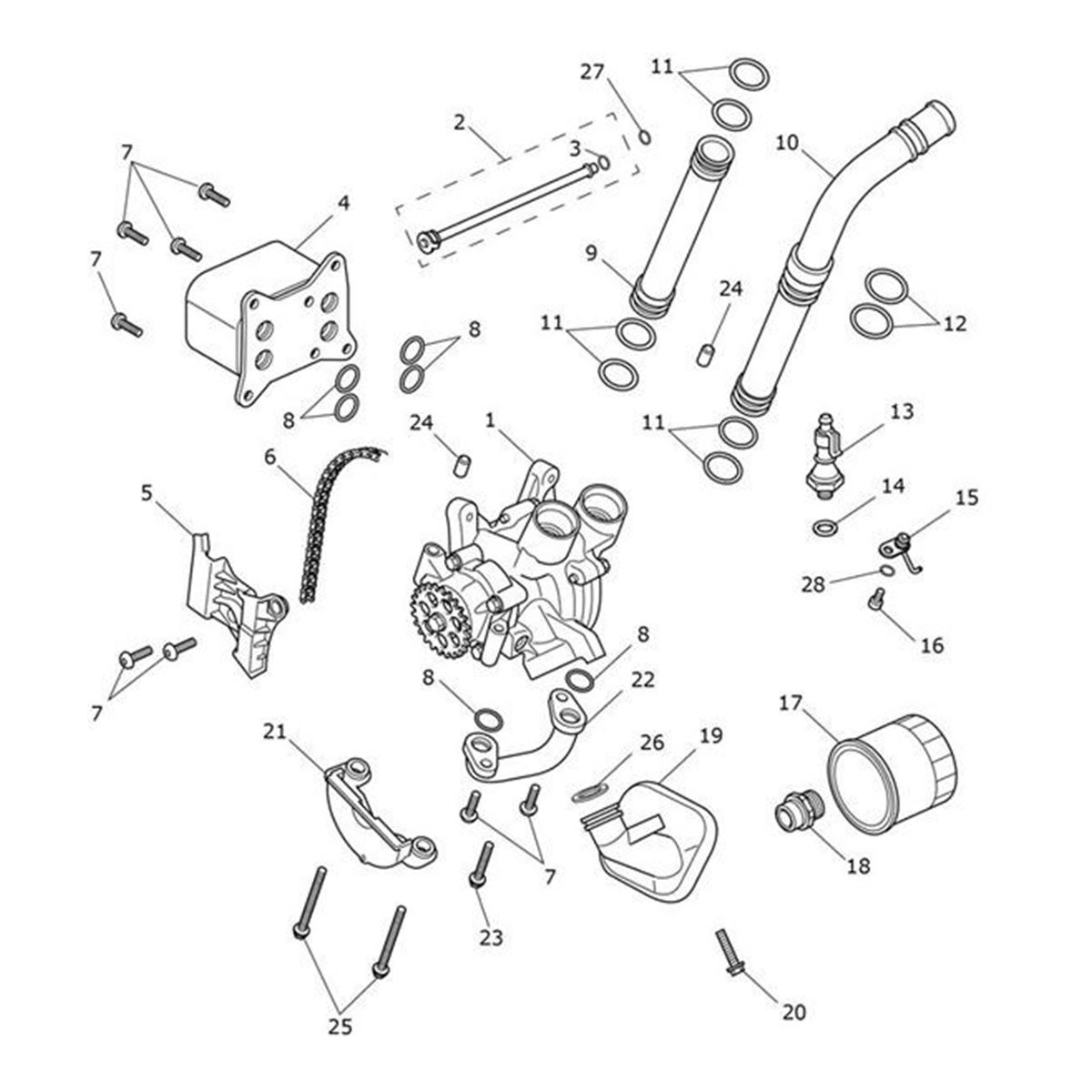 Bild von Oil Strainer