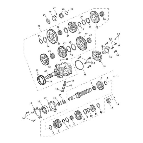 Bild von Output Assembly, Gearbox