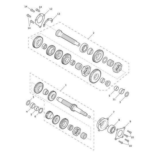 Bild von Output Shaft Assembly