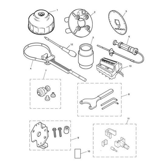 Bild von PEG SPANNER, CAM GEARS