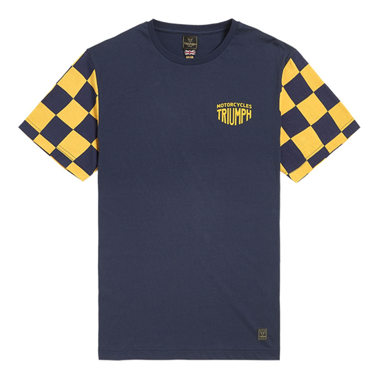 Bild von PRESTON T-SHIRT NAVY / YELLOW