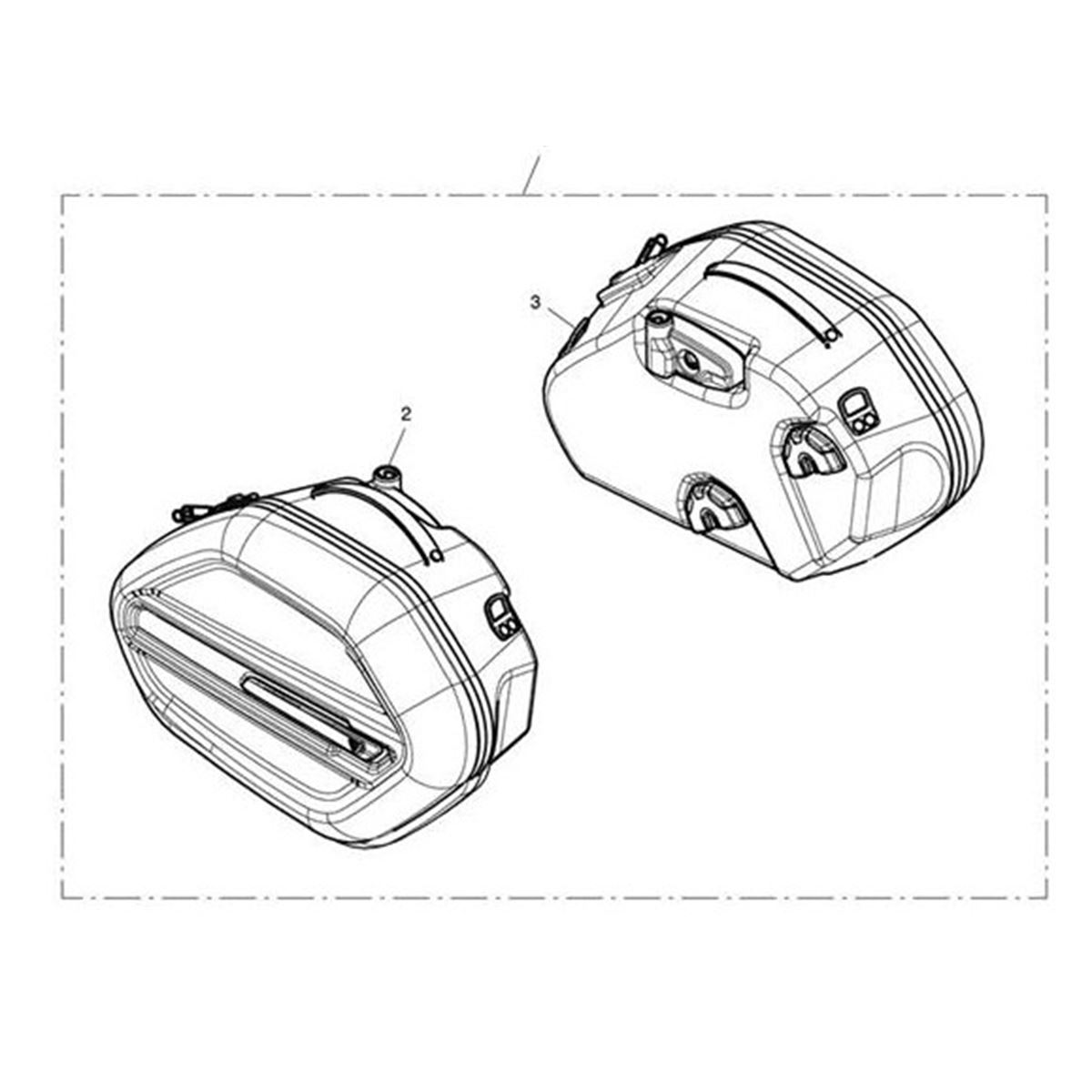 Bild von Pannier, Sports, Pair, QD, 25L