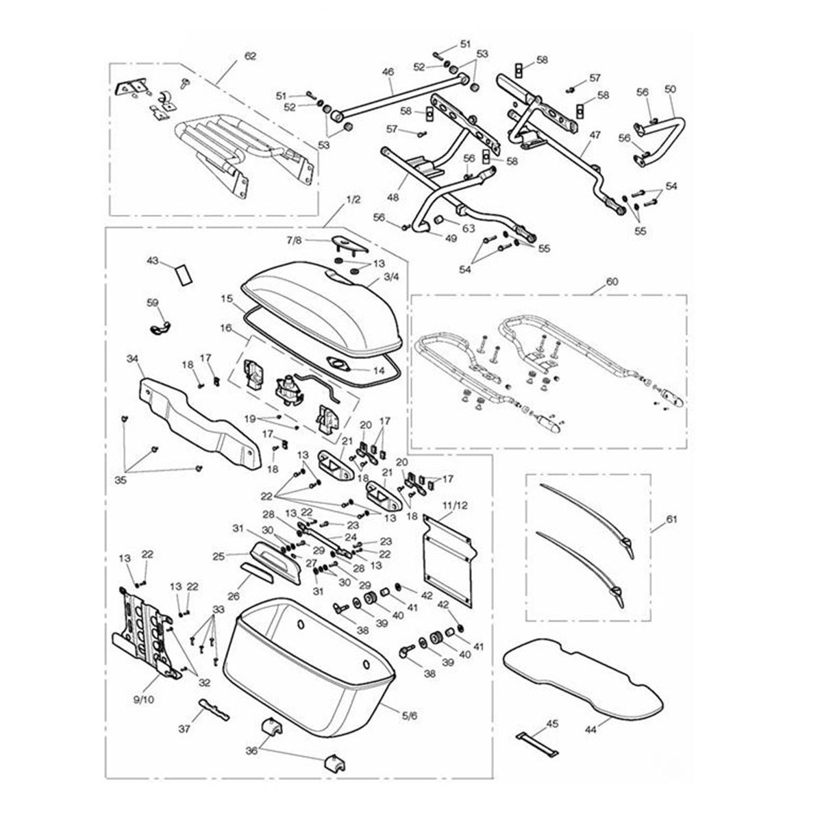 Bild von Pannier Assembly, LH