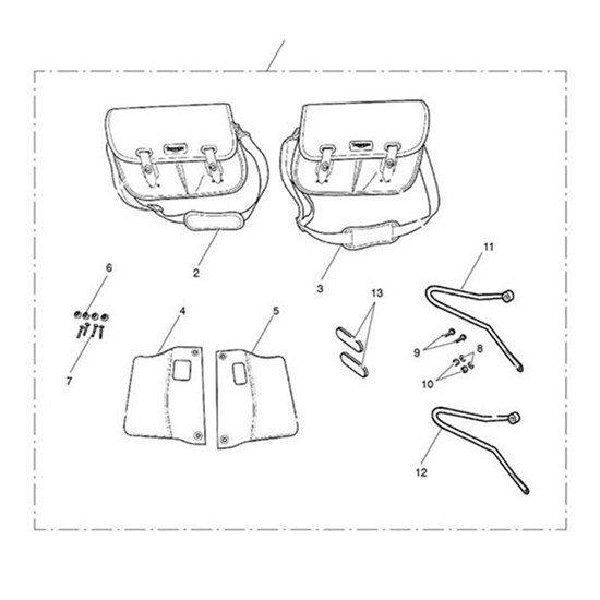 Bild von Pannier Rail, RH