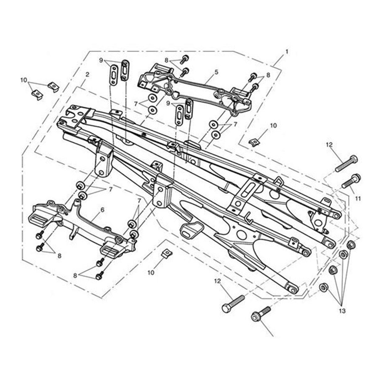 Bild von Pannier Rail, RH