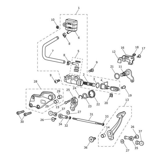 Bild von Pedal, Brake, Fwd