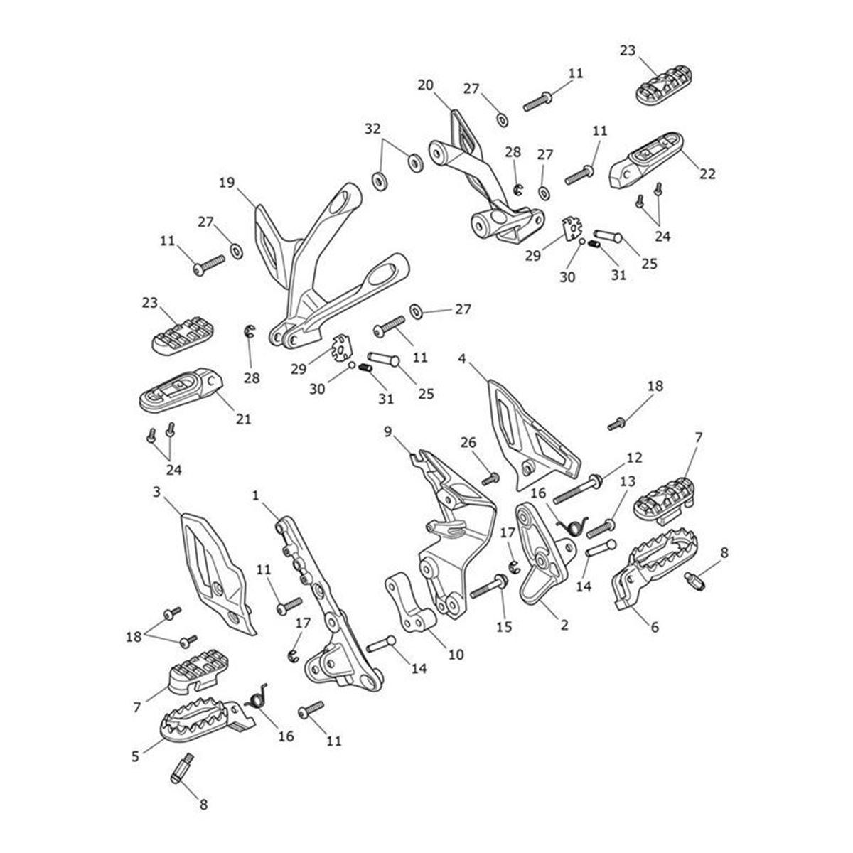 Bild von Peg, Bank Angle, 20mm