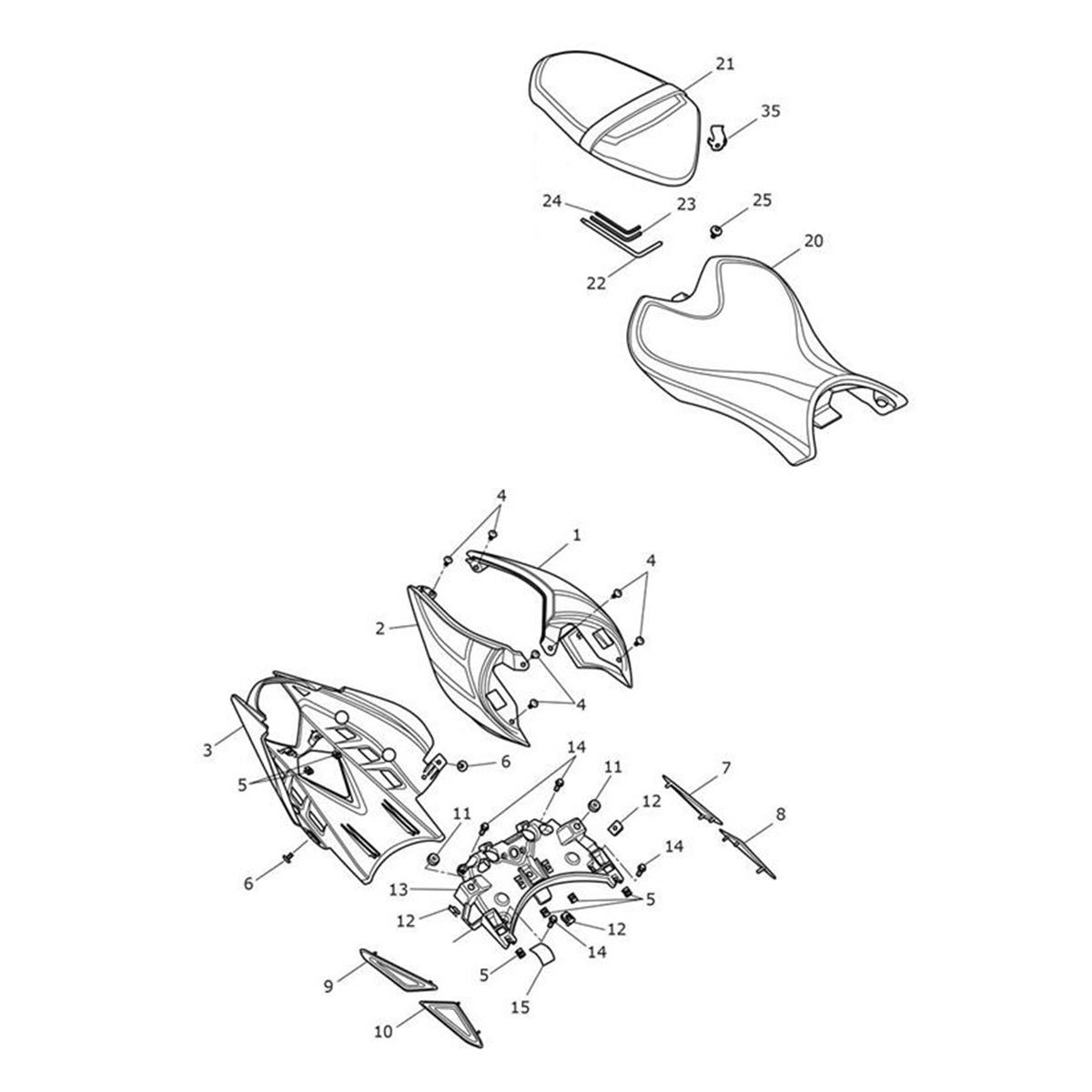 Bild von Pillion Seat