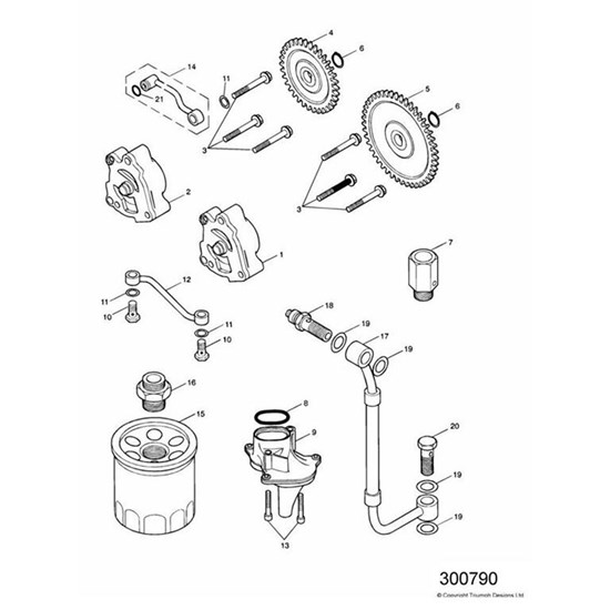 Bild von Pipe, Oilfeed, Input Shaft