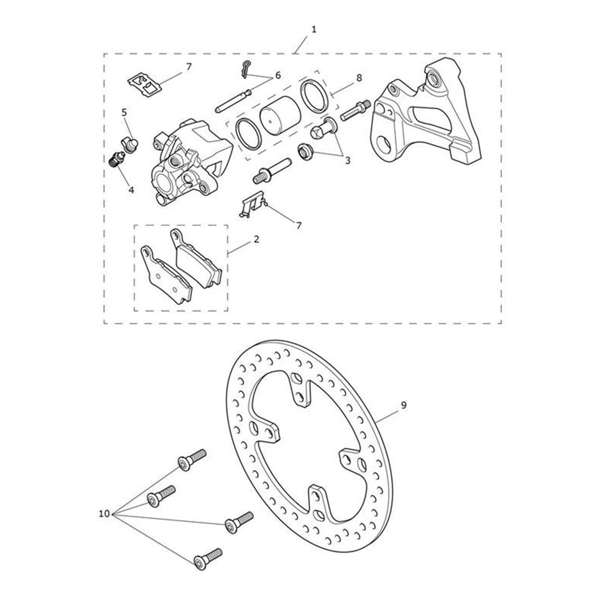 Bild von Piston & Seal Kit