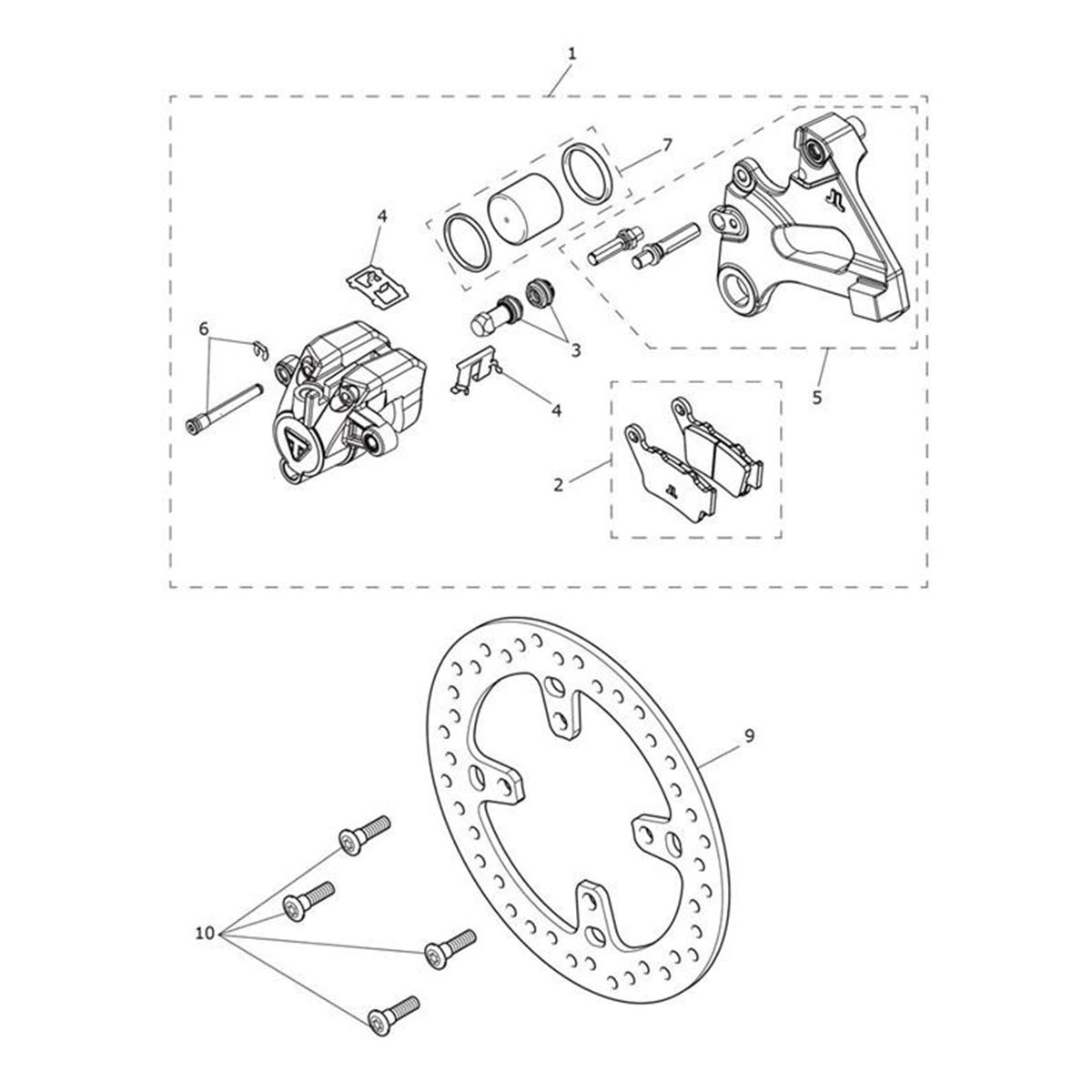 Bild von Piston & Seal Kit