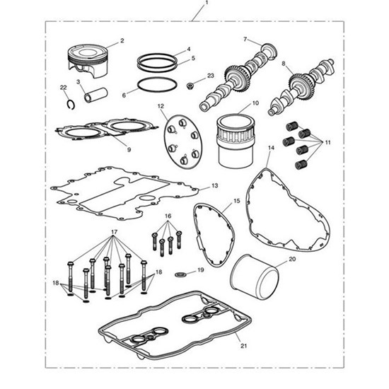 Bild von Piston Ring, 1st Compression BB