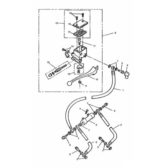 Bild von Piston Set, M/Cyl, 14.0