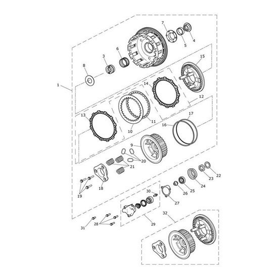 Bild von Plate, Clutch, 1.6mm