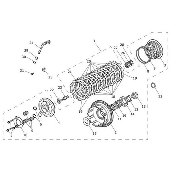 Bild von Plate, Clutch A