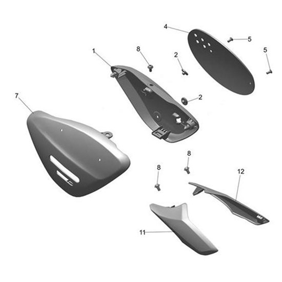 Bild von Plate, Side Cover, LH