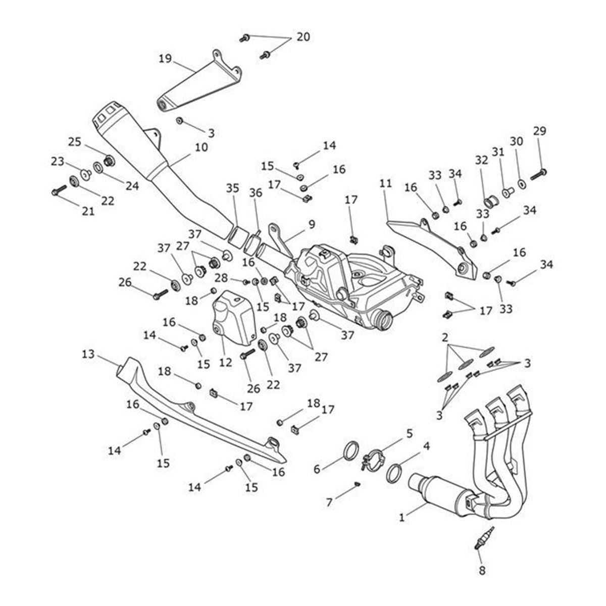 Bild von Primary Silencer Assy